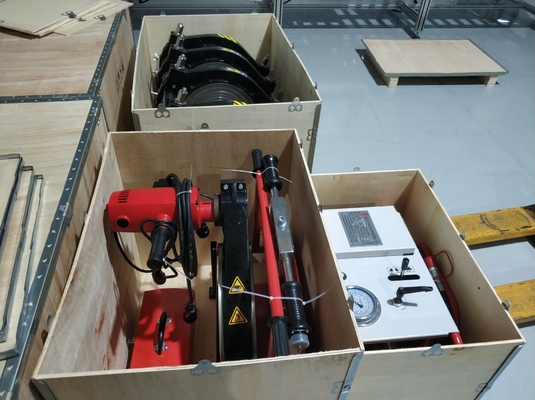 Máquina de solda hidráulica da fusão da extremidade de Thermofusion para a tubulação do PE PVDF dos PP