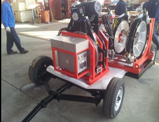 Máquinas de solda de topo de 500 mm para tubulação de água ou gás PE100