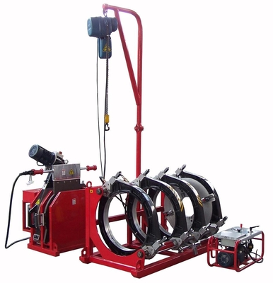Máquina hidráulica 380V 630MM da solda por fusão da extremidade do HDPE