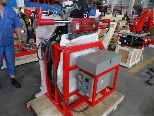 Máquina hidráulica 380V 630MM da solda por fusão da extremidade do HDPE