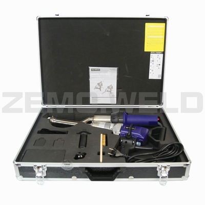 Soldador plástico Handheld da extrusão do HDPE da extrusora do impulsionador EX3 230V 3000W de Weldy