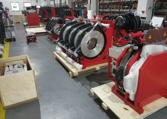 temperatura hidráulica 270℃ da placa de aquecimento da máquina da solda por fusão da tubulação da extremidade 5.35kw