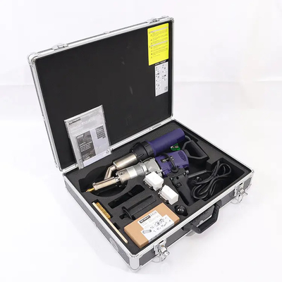 230v Booster Ex2 Soldadora de extrusão de plástico portátil com vários sapatos de solda