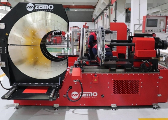 Máquina de soldadura por fusão de tubos de seda de 1200 mm de HDPE