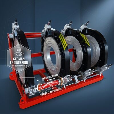 630-1200mm HDPE Butt Fusion Welder DVS2207 Máquina hidráulica