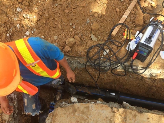 Máquina de soldadura 55A de Eletrofusão da tubulação do Hdpe de ZEMO DPS20 3.5KW