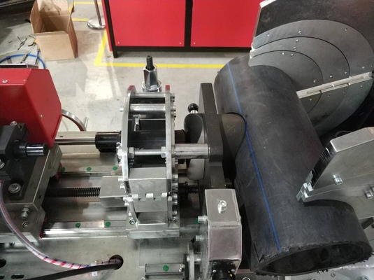 elevação da máquina 315mm da fusão da sela 220V exata para a tubulação do Hdpe