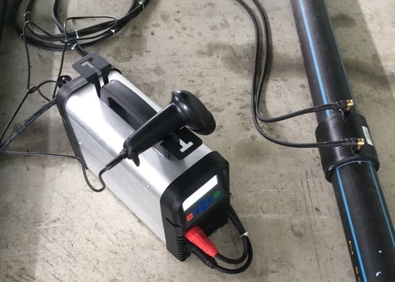 Exploração automática do código de barras da máquina de soldadura de Eletrofusão da tubulação do PE