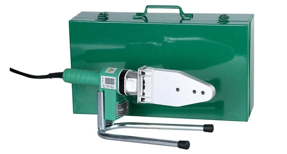 Máquina manual da solda por fusão do soquete da indicação digital, máquina de soldadura quente do derretimento de Ppr