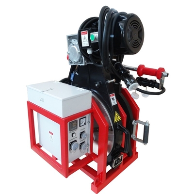 18&quot; soldador poli da fusão da tubulação da máquina 415V 60HZ da solda por fusão da extremidade do HDPE