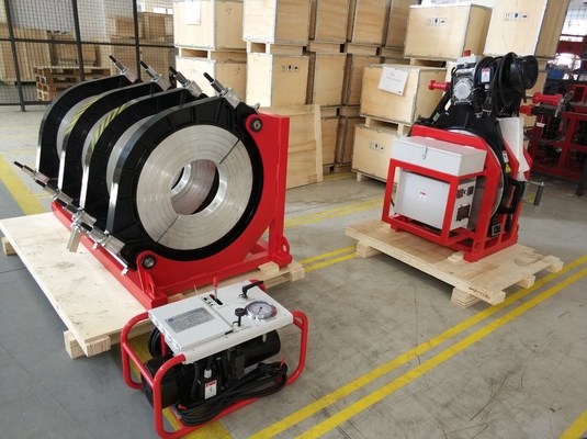 380V 36" máquina 1360KG de Thermofusion do HDPE do IPS semi automática