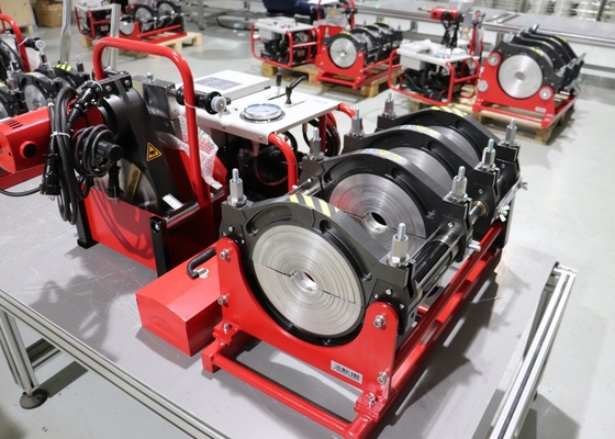máquina hidráulica 12" da fusão da extremidade de 110V PEAD certificação do ISO do IPS