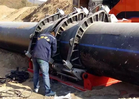 Máquina hidráulica 1000MM 380V SDR17 da solda por fusão da extremidade da tubulação do HDPE