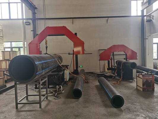 serra da faixa da tubulação de 315mm, máquina do cortador de tubulação do HDPE de 380V 50/60HZ