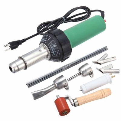 Arma portátil da soldadura do plástico do ar 1600W quente com exposição da temperatura