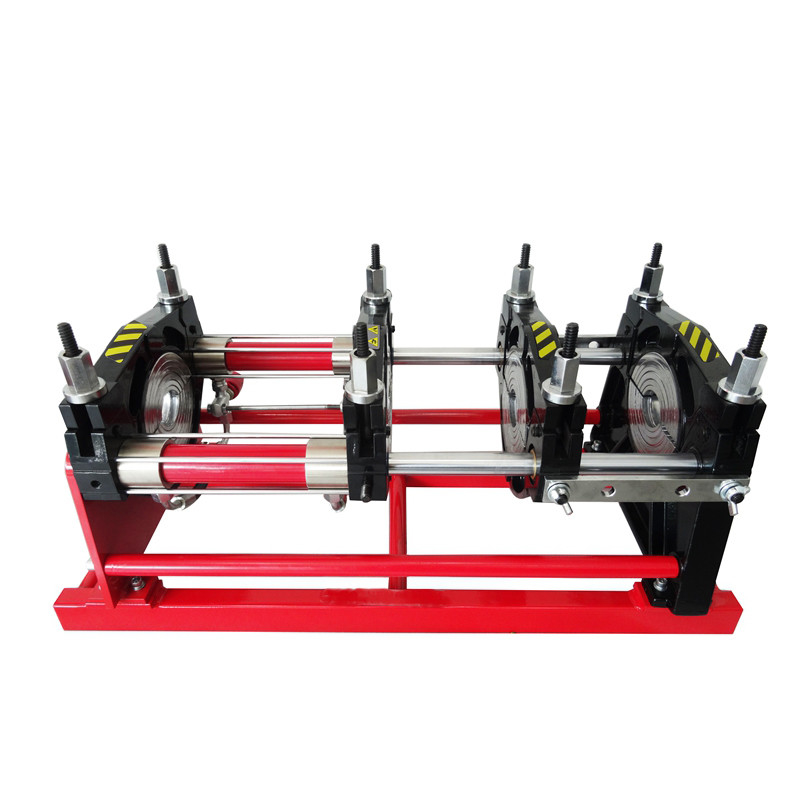 Máquina da solda por fusão da extremidade do HDPE DVS2207-1 08/2007 1KW, soldador hidráulico da extremidade de 160MM