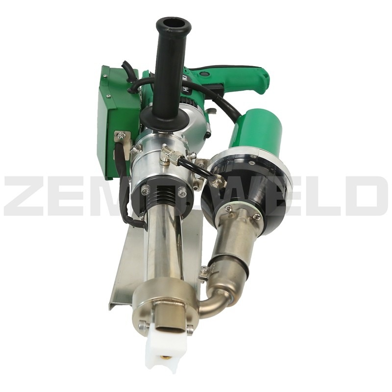 DWC conduz o soldador plástico à mão Automatic 2KG/H da extrusão para a lagoa de peixes